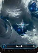 Island (0368) (Borderless) (Galaxy Foil) (EOE-368) - Edge of Eternities Foil