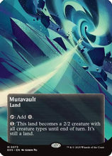 Mutavault (0073) (Borderless) (EOS-073) - Edge of Eternities: Stellar Sights Foil