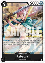 Rebecca (Judge Pack Vol. 6) (OP04-092) - One Piece Promotion Cards Foil