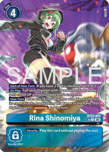 Rina Shinomiya (Alternate Art) (BT22-085) - Cyber Eden Foil