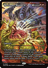 Mutinous Massacre (Showcase) (EOE-363) - Edge of Eternities Foil