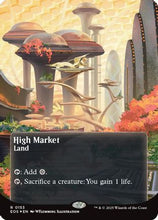 High Market (0153) (Borderless) (Galaxy Foil) (EOS-153) - Edge of Eternities: Stellar Sights Foil