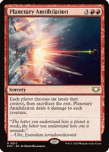 Planetary Annihilation (EOC-012) - Commander: Edge of Eternities