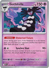 Gothitelle 43 - SV White Flare Holofoil