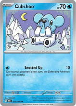 Cubchoo 25 - SV Black Bolt Reverse Holofoil
