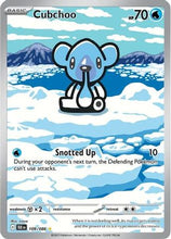 Cubchoo - 109/086 109 - SV Black Bolt Holofoil