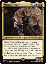 "Marina Vendrell" (DSK-221) - Duskmourn: House of Horror Foil