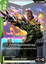 Fortress Defense (GD01-106) - Newtype Rising Holofoil
