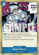 Boeuf Burst (OP12-060) - Legacy of the Master Foil