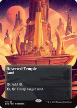Deserted Temple (0146) (Borderless) (Galaxy Foil) (EOS-146) - Edge of Eternities: Stellar Sights Foil