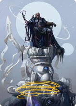 Tezzeret, Cruel Captain Art Card (35/54) (Gold-Stamped Signature) (AAEOE-035) - Art Series: Edge of Eternities