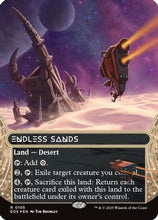 Endless Sands (0105) (Borderless) (Galaxy Foil) (EOS-105) - Edge of Eternities: Stellar Sights Foil
