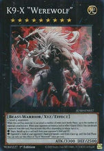K9-X "Werewolf" (JUSH-EN037) - Justice Hunters 1st Edition