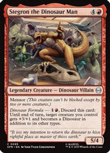 Stegron the Dinosaur Man (SPM-095) - Marvel's Spider-Man Foil