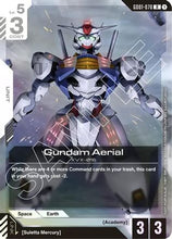 Gundam Aerial (Store Tournament Participant Pack 01) (GD01-070) - Gundam Promotional Cards Holofoil