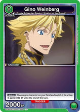 Gino Weinberg (Box Topper Foil) (UEX03BT/CGH-2-056) - UEX03BT CODE GEASS Lelouch of the Rebellion Vol2 Foil