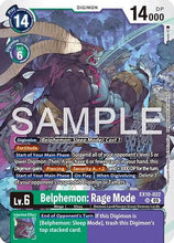 Belphemon: Rage Mode (EX10-022) - Sinister Order Foil