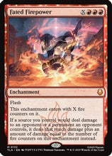 Fated Firepower (TLA-132) - Avatar: The Last Airbender Foil