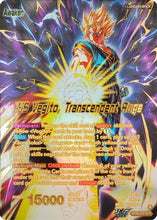Vegito // SS Vegito, Transcendent Rage (SLR) (BT28-079) - Prismatic Clash Foil