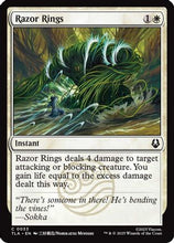 Razor Rings (TLA-033) - Avatar: The Last Airbender Foil