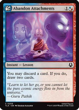 Abandon Attachments (TLA-205) - Avatar: The Last Airbender Foil