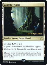 Zagoth Triome [Ikoria: Lair of Behemoths Prerelease Promos]