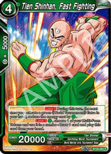 Tien Shinhan, Fast Fighting (BT28-064) - Prismatic Clash Foil