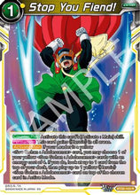 Stop You Fiend! (BT28-103) - Prismatic Clash Foil