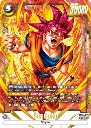 Son Goku - FB07-104 (Alternate Art) (FB07-104) - Wish For Shenron Holofoil