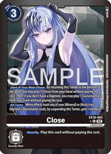 Close (Limited Foil) (EX10-063) - Sinister Order Foil