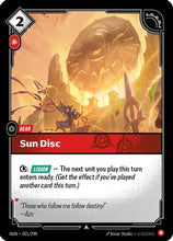 Sun Disc (021/298) - Origins