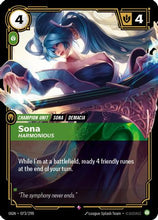 Sona - Harmonious (073/298) - Origins Foil