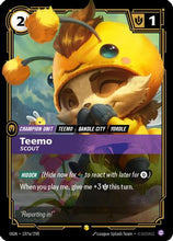 Teemo - Scout (Alternate Art) (197a/298) - Origins Foil