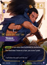 Yasuo - Windrider (205/298) - Origins Foil