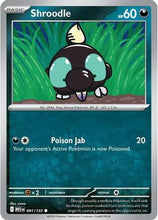 Shroodle - 091/132 91 - ME01 Mega Evolution Reverse Holofoil