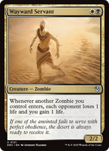 Wayward Servant (-121) - Commander: Aetherdrift