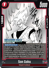 Son Goku - SB02-003 (SB02-003) - Manga Booster 02 Holofoil