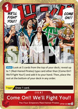 Come On!! We'll Fight You!! (Reprint) (OP09-020) - Premium Booster -The Best- Vol. 2 Foil