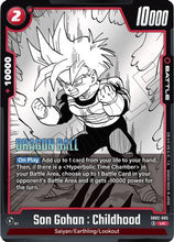 Son Gohan : Childhood - SB02-005 (SB02-005) - Manga Booster 02 Holofoil