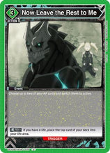 Now Leave the Rest to Me (UE12BT/KJ8-1-074) - UE12BT Kaiju No 8