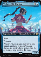 Ty Lee, Chi Blocker (Extended Art) (TLA-371) - Avatar: The Last Airbender Foil