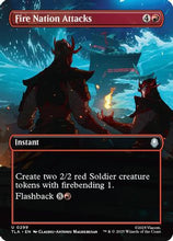 Fire Nation Attacks (Borderless) (TLA-299) - Avatar: The Last Airbender Foil