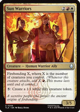 Sun warriors (TLA-244) - Avatar: The Last Airbender Foil