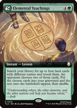 Elemental Teachings (Extended Art) (TLA-378) - Avatar: The Last Airbender Foil