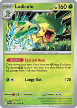 Ludicolo - 007/094 7 - ME02 Phantasmal Flames Reverse Holofoil