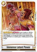 Immense Latent Power (FB08-096) - Saiyans Pride