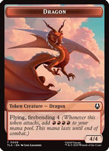 Dragon // Food (0019) Double-Sided Token (TLA-9 // 19) - Avatar: The Last Airbender
