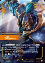 Jax - Unrelenting (Alternate Art) (119a/221) - Spiritforged Foil