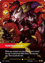 Rek'sai - Void Burrower (Overnumbered) (243/221) - Spiritforged Foil