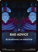 Bad Advice Theme Card (TLA-020) - Avatar: The Last Airbender